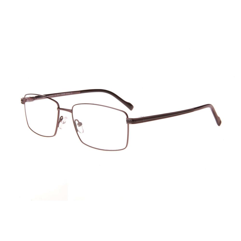 NEW MICHAEL ADAMS Gunmetal & Black MA631T TITANIUM Eyeglasses 55mm with Case